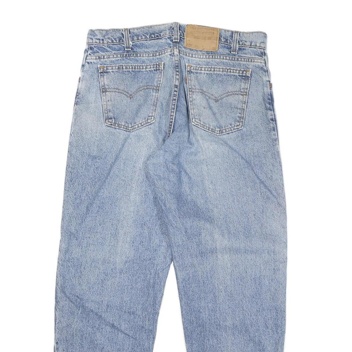 LEVI'S 550 Tapered Mens Jeans Blue Relaxed Denim Medium W32 L29 Retro Vintage