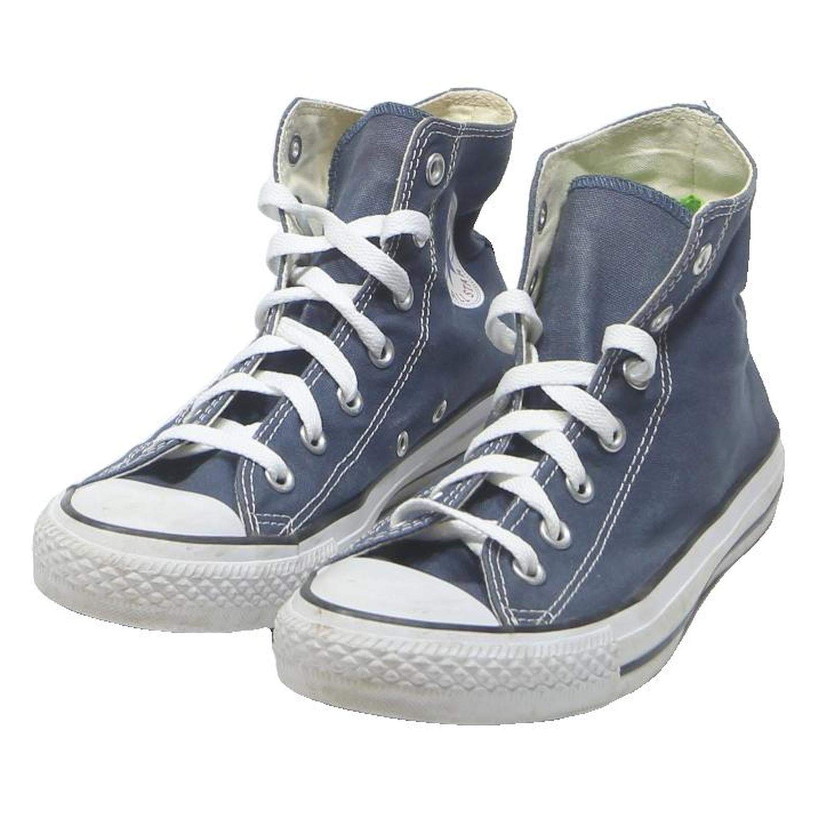 CONVERSE Chuck Taylor Womens High Top Trainers Blue Canvas UK 5.5 Classic Retro