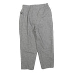 Womens Grey Regular Fit Herringbone Zip Closure Trousers W27 L24 Classic Style