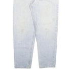 CARHARTT Mens Relaxed Jeans Light Blue Denim W36 L31 Zip Cotton Blend Casual