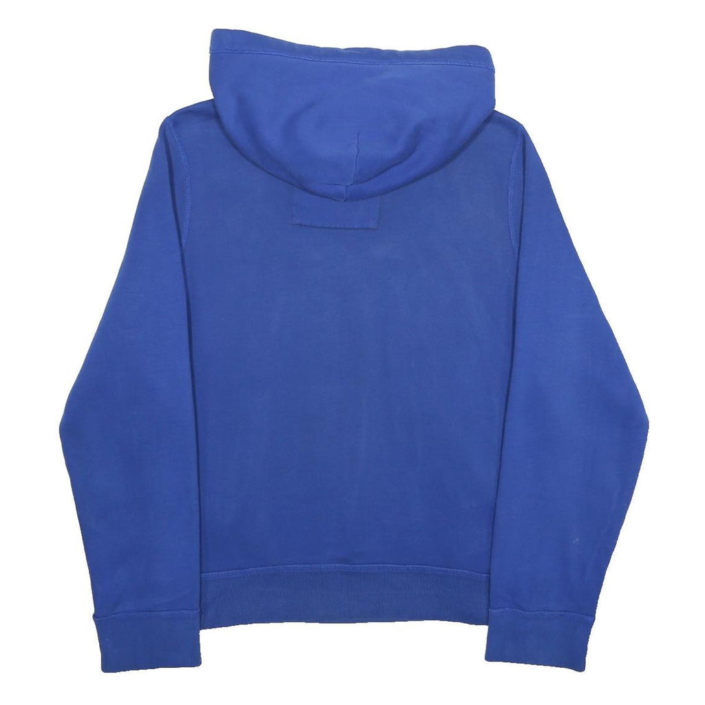 HOLLISTER Womens Blue Pullover Hoodie M Cotton Blend Casual Sweatshirt