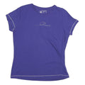 MAMMUT Womens Blue Graphic T-Shirt XL Short Sleeve Crew Neck Lightweight Cotton