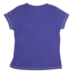 MAMMUT Womens Blue Graphic T-Shirt XL Short Sleeve Crew Neck Lightweight Cotton