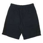 PUMA Mens Black Casual Shorts M W29 Cotton Blend Drawstring Athletic