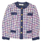 CARBENEL Womens Blazer Coat Blue M