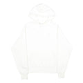 CHAMPION REVERSE WEAVE Mens White Pullover Hoodie S Embroidered Logo Drawstring