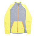 PUMA Mens Yellow & Grey Track Jacket S Polyester Zip Sport Casual