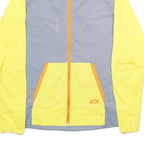 PUMA Mens Yellow & Grey Track Jacket S Polyester Zip Sport Casual