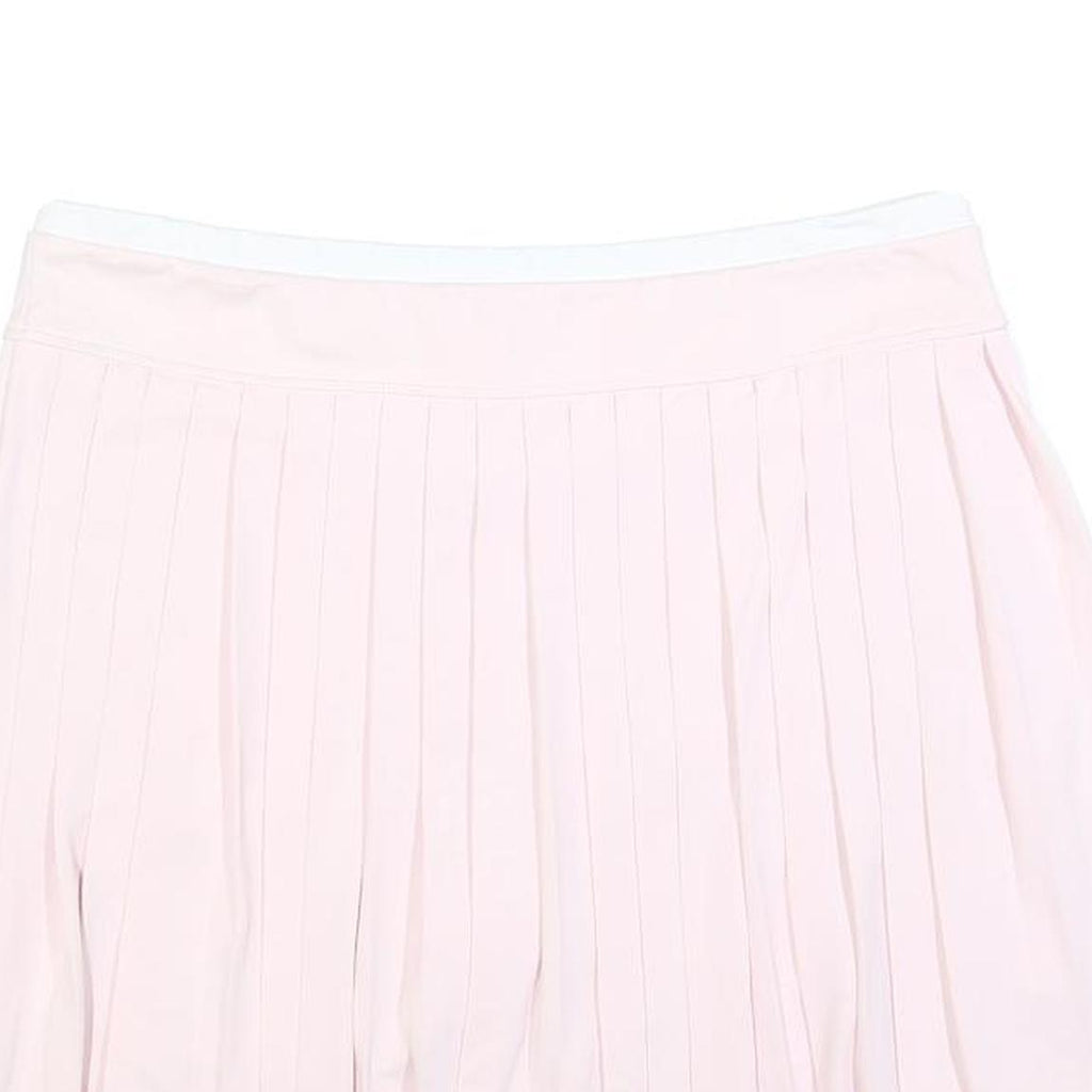 TOMMY HILFIGER Womens Pink Pleated Mini Polyester Blend Skort XL Casual Summer