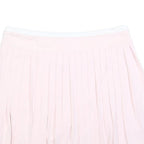 TOMMY HILFIGER Womens Pink Pleated Mini Polyester Blend Skort XL Casual Summer