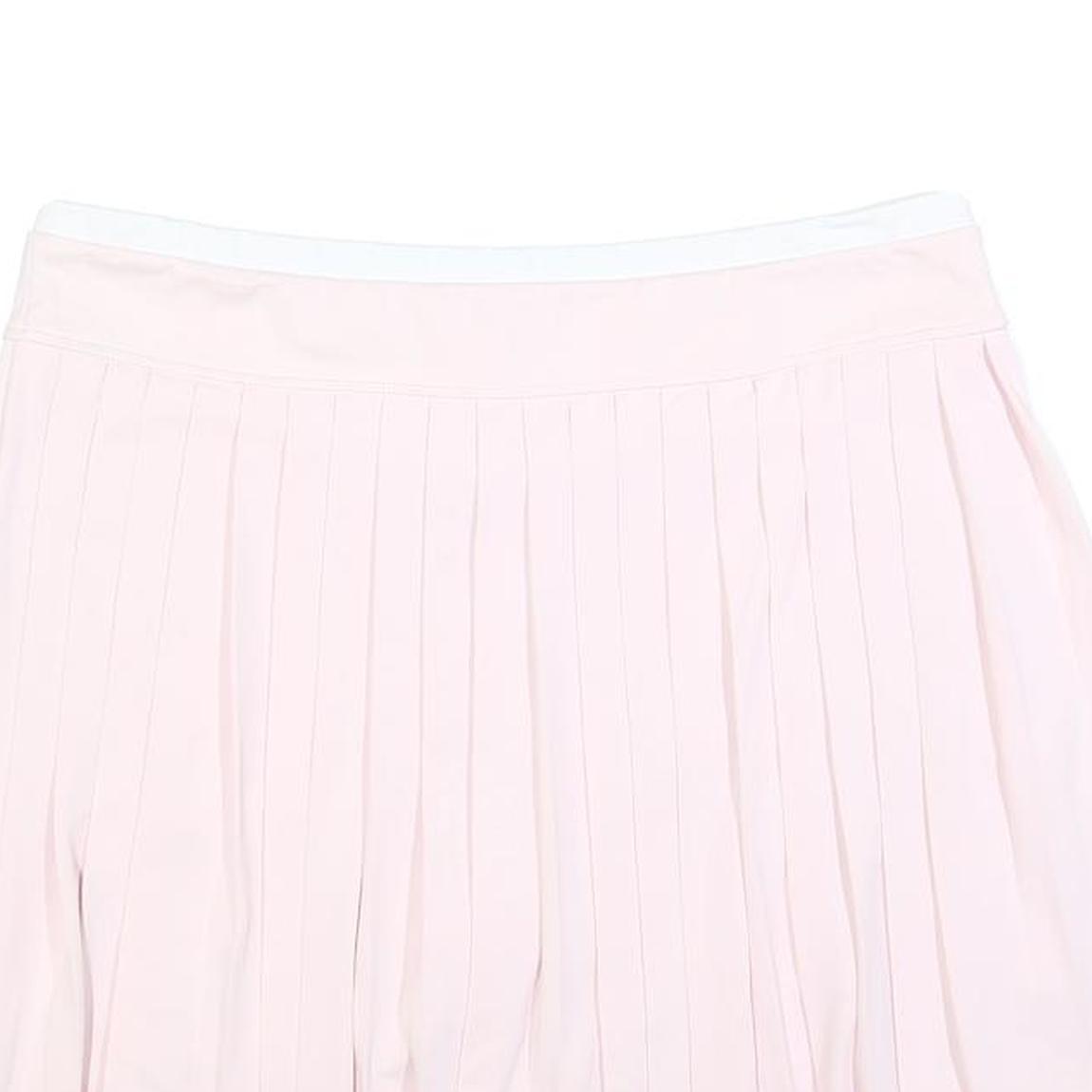 TOMMY HILFIGER Womens Pink Pleated Mini Polyester Blend Skort XL Casual Summer