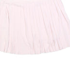 TOMMY HILFIGER Womens Pink Pleated Mini Polyester Blend Skort XL Casual Summer