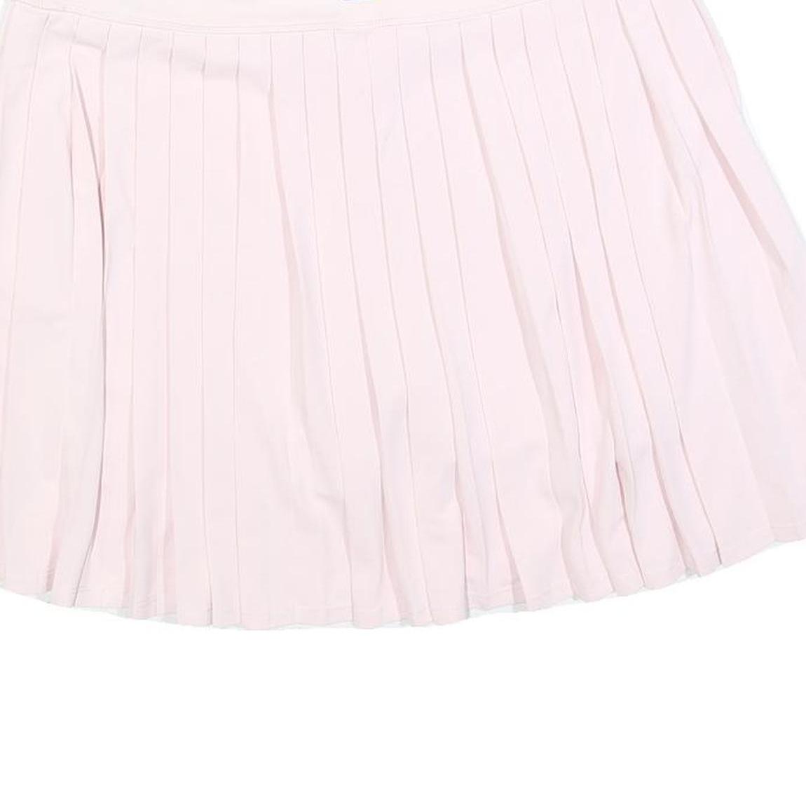 TOMMY HILFIGER Womens Pink Pleated Mini Polyester Blend Skort XL Casual Summer