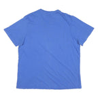 ADIDAS Mens Blue Soccer Graphic T-Shirt XL Short Sleeve Crew Neck Casual