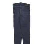 LEVI'S 720 Womens Slim Blue Denim Medium Wash Jeans W25 L30 Stylish Zip Closure