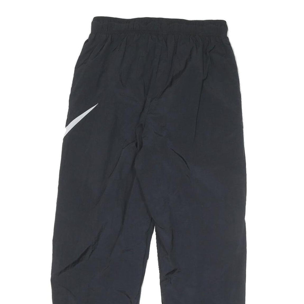 NIKE Mens Joggers Black S W26 L27 Slim Tapered Logo Sweatpants Lightweight
