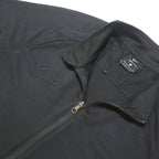 NIKE Mens Black Jacket M Polyester Zip Plain Sportswear Fitness Activewear