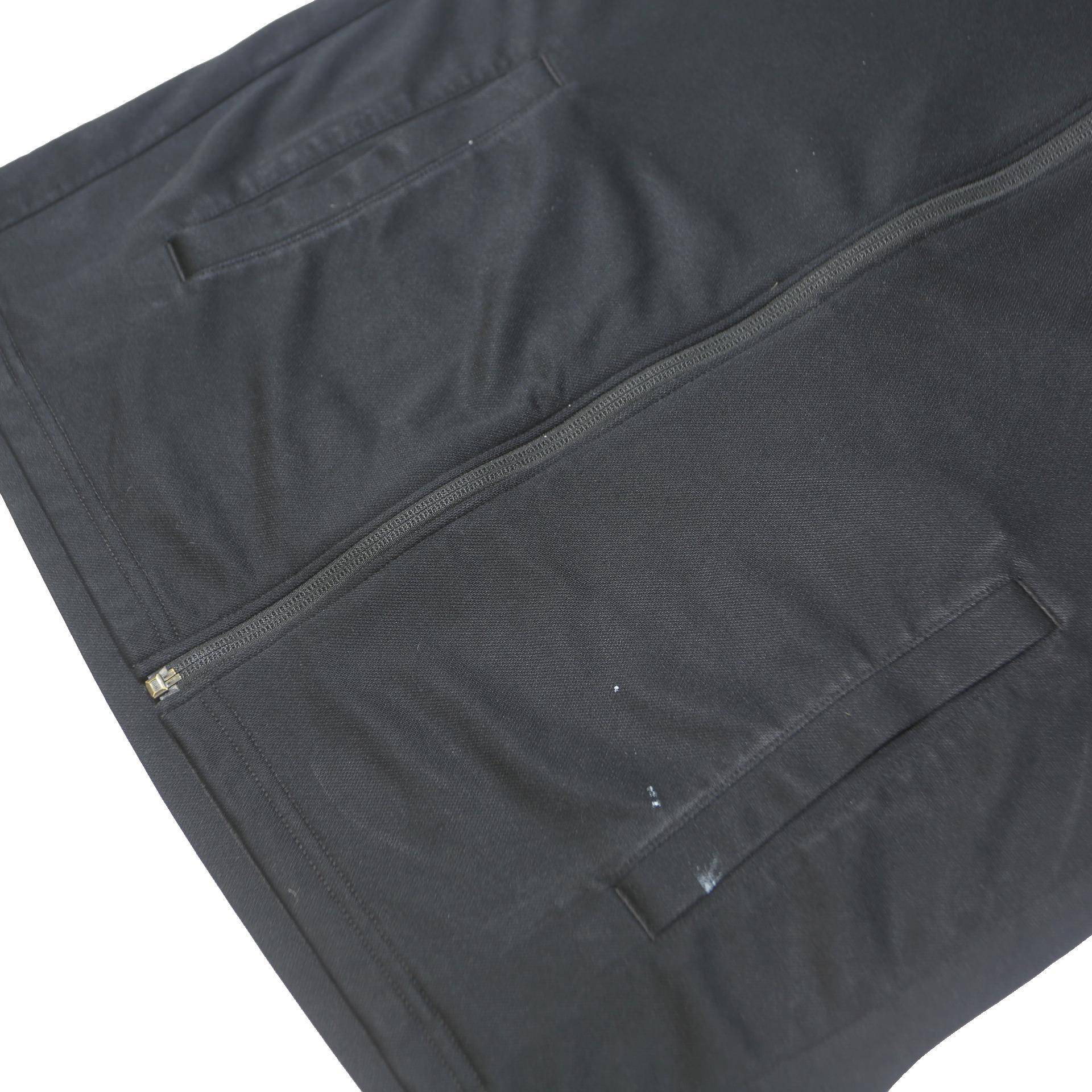 NIKE Mens Black Jacket M Polyester Zip Plain Sportswear Fitness Activewear