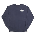 LEE Mens Navy Blue Sweatshirt Crew Neck L Walsh Movers Boston Graphic Print