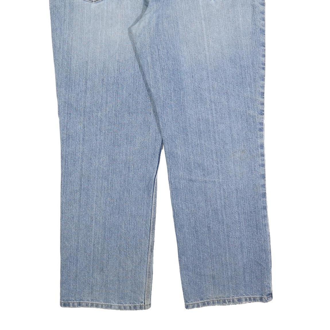 CARHARTT Mens Regular Fit Blue Denim Jeans W38 L30 Classic Cotton Blend Zip