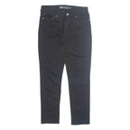 LEVI'S Womens Jeans Black Regular Tapered W28 L27