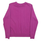 WRANGLER Womens Pink Crew Neck XS Sweatshirt Cotton Blend Pullover Casual