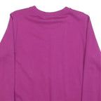 WRANGLER Womens Pink Crew Neck XS Sweatshirt Cotton Blend Pullover Casual