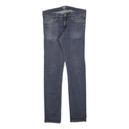 CARHARTT Mens Jeans Blue Slim Skinny Denim Medium W32 L34 Zip Closure