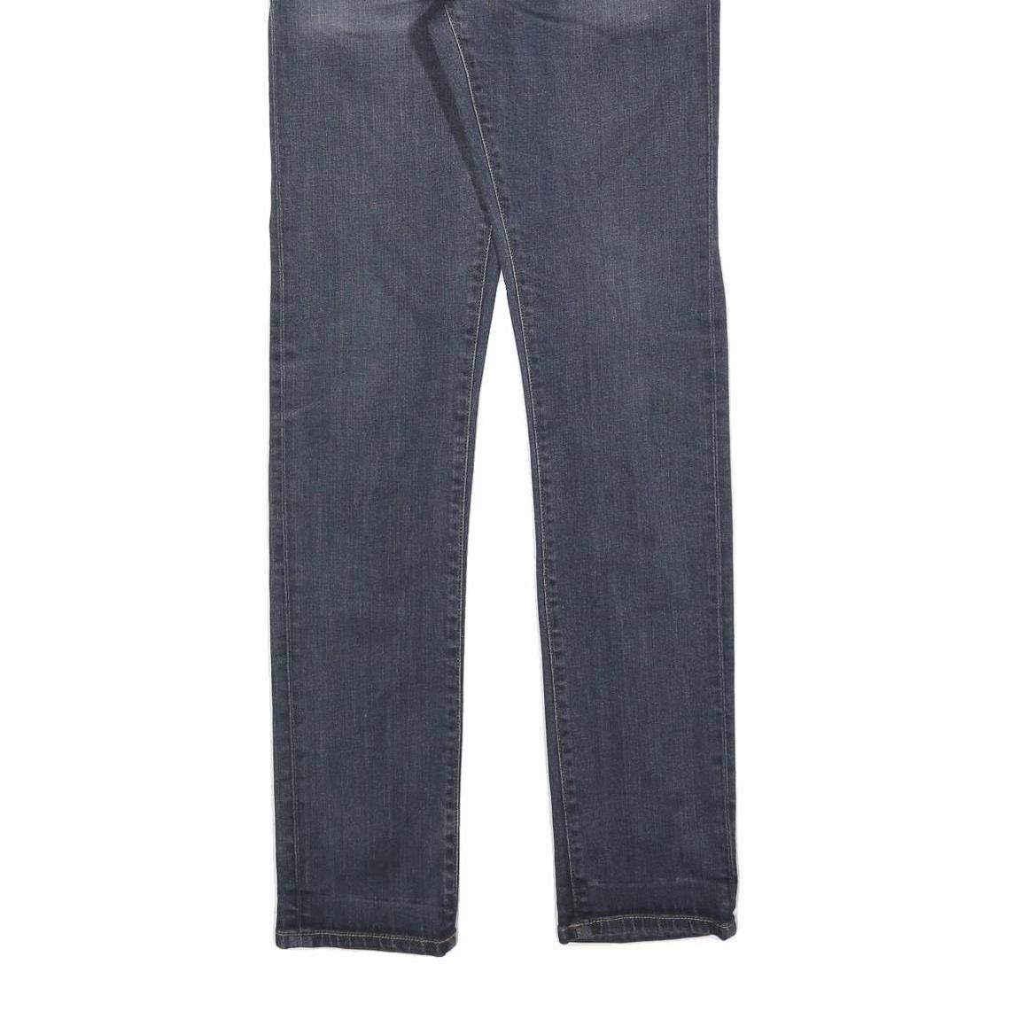 CARHARTT Mens Jeans Blue Slim Skinny Denim Medium W32 L34 Zip Closure