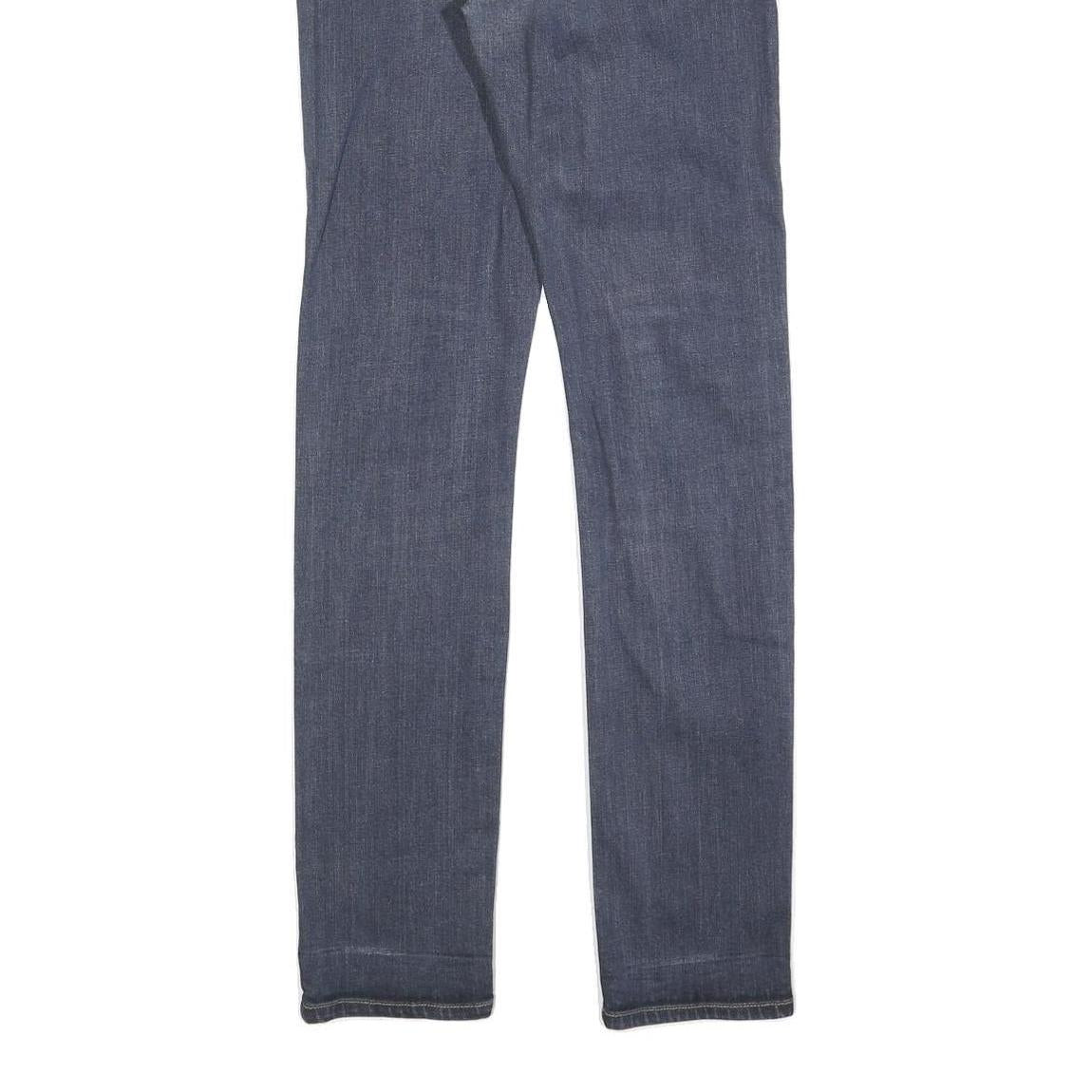 CARHARTT Mens Jeans Blue Slim Skinny Denim Medium W32 L34 Zip Closure