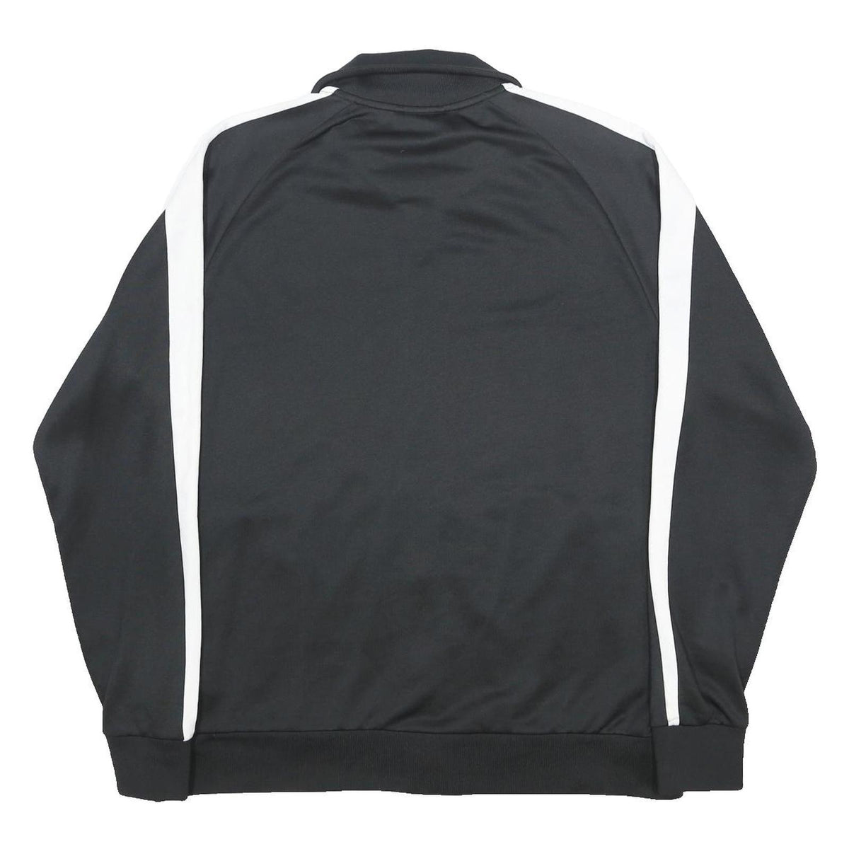 PUMA Mens Black & White Track Jacket XL Polyester Zip Plain Sportswear