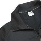 PUMA Mens Black & White Track Jacket XL Polyester Zip Plain Sportswear