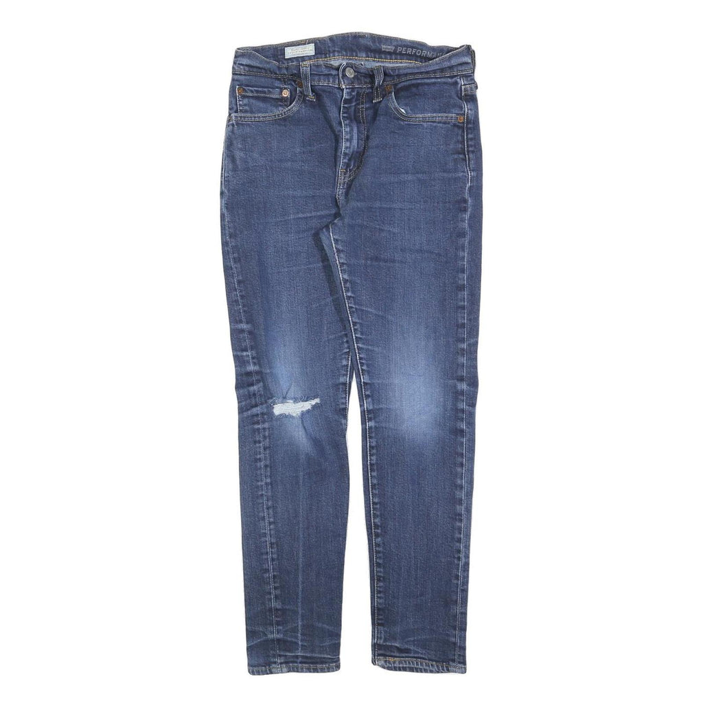 LEVI'S 512 Big E Mens Jeans Blue Slim Skinny Denim Medium W29 L27 Stretch