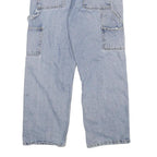 CARHARTT Mens Jeans Blue Regular Straight Denim Light W30 L27 Workwear Casual