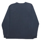 CARHARTT Mens Blue Pocket Long Sleeve Crew Neck T-Shirt M Cotton Casual