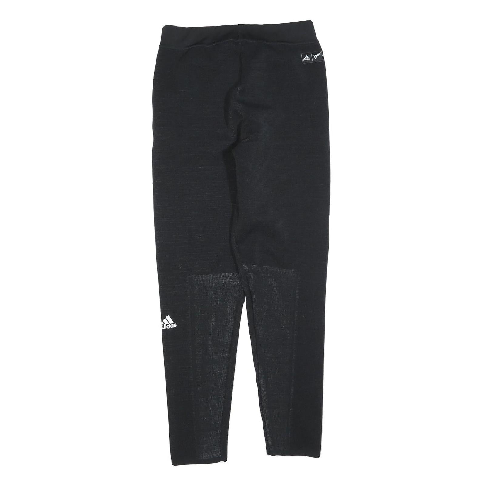 ADIDAS Womens Joggers Black Slim Tapered S W26 L28 Sportswear Activewear