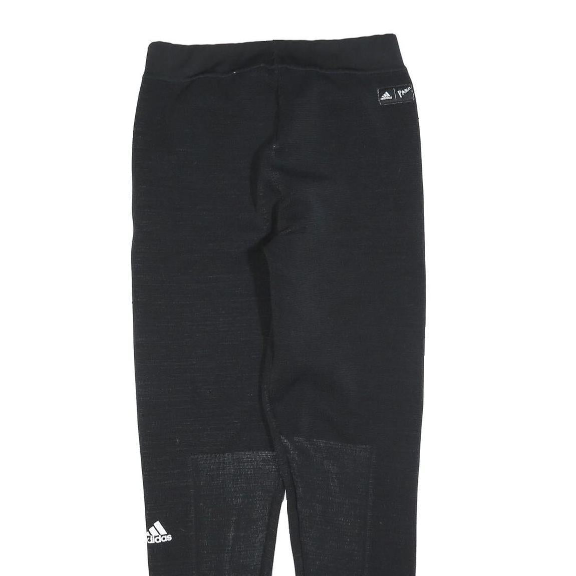ADIDAS Womens Joggers Black Slim Tapered S W26 L28 Sportswear Activewear