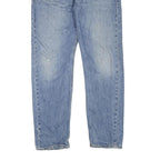 LEVI'S 508 Tapered Womens Jeans Blue Regular Cotton Blend W34 L34 Zip