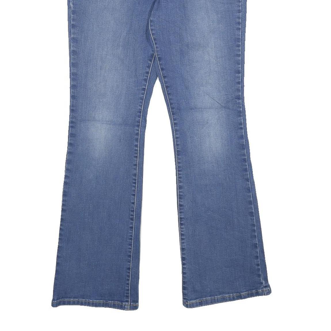 LEVI'S 515 Bootcut Womens Blue Regular Denim Medium W27 L30 Classic Cotton Zip