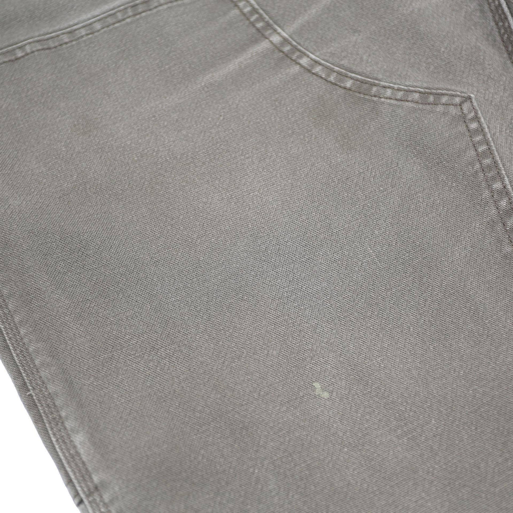 CARHARTT Mens Cotton Blend Relaxed Fit Grey Workwear Trousers W38 L30 Durable