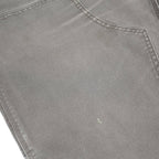CARHARTT Mens Cotton Blend Relaxed Fit Grey Workwear Trousers W38 L30 Durable