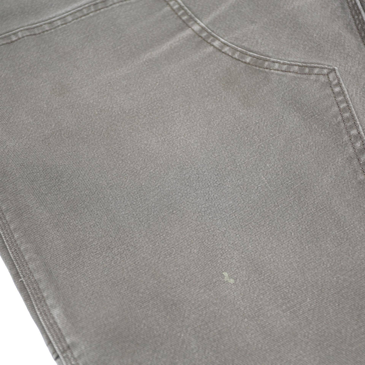 CARHARTT Mens Cotton Blend Relaxed Fit Grey Workwear Trousers W38 L30 Durable