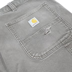 CARHARTT Mens Cotton Blend Relaxed Fit Grey Workwear Trousers W38 L30 Durable