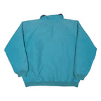 ST JOHNS BAY Mens Blue Bomber Jacket XL Polyester Blend Zip Plain Casual Outdoor