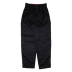 Womens Trousers Black Loose Tapered W29 L31