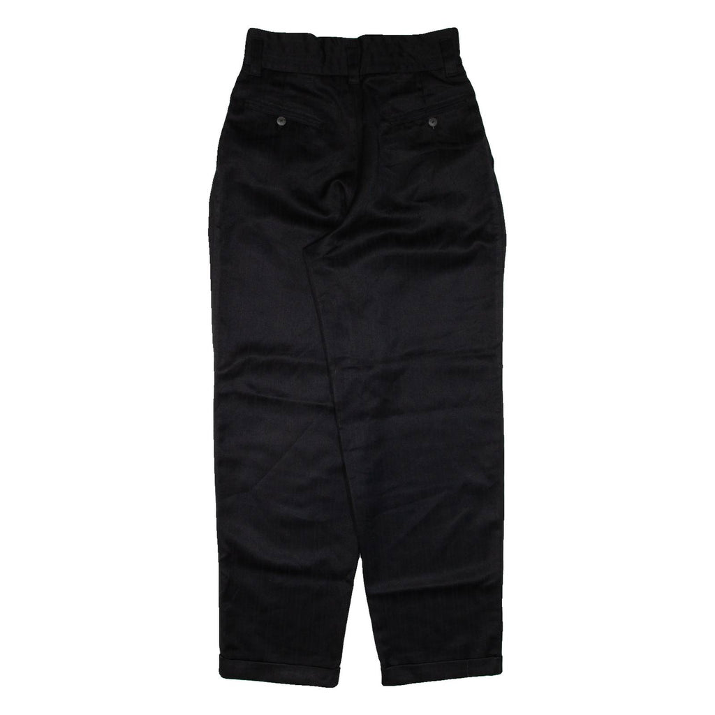 Womens Trousers Black Loose Tapered W29 L31