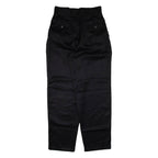 Womens Trousers Black Loose Tapered W29 L31