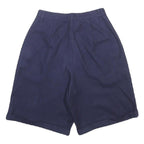 BENETTON Womens Shorts Blue Casual Wool Blend S W25 Tailored Comfortable