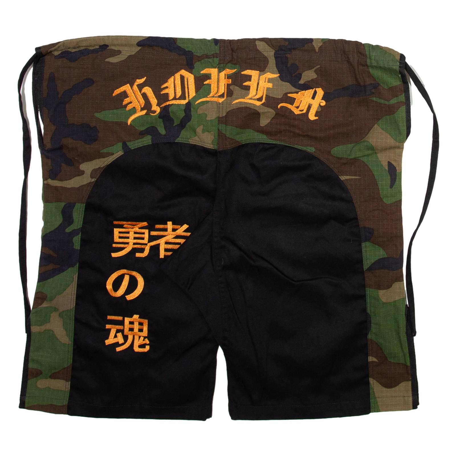 HOFFA Mens Casual Shorts Green Camouflage 2XL W42