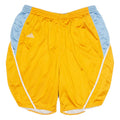 ADIDAS T-Lady Volunteers USA Womens Sports Shorts Yellow Relaxed XL W30